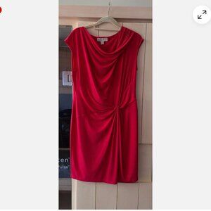 Michael Kors Women Red Casual Dress Size Large